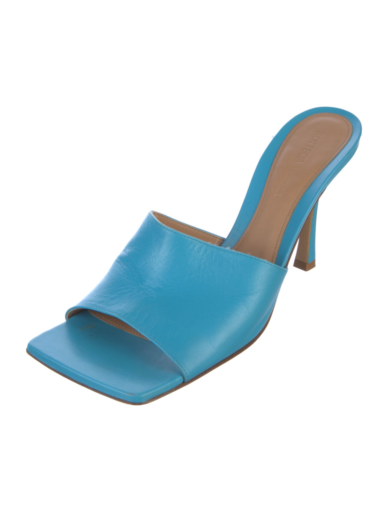 Bottega Veneta Leather Slides